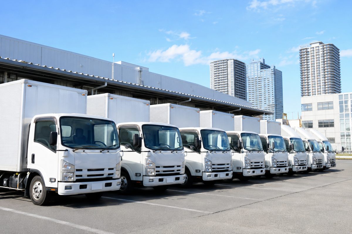 栄運輸の輸送風景